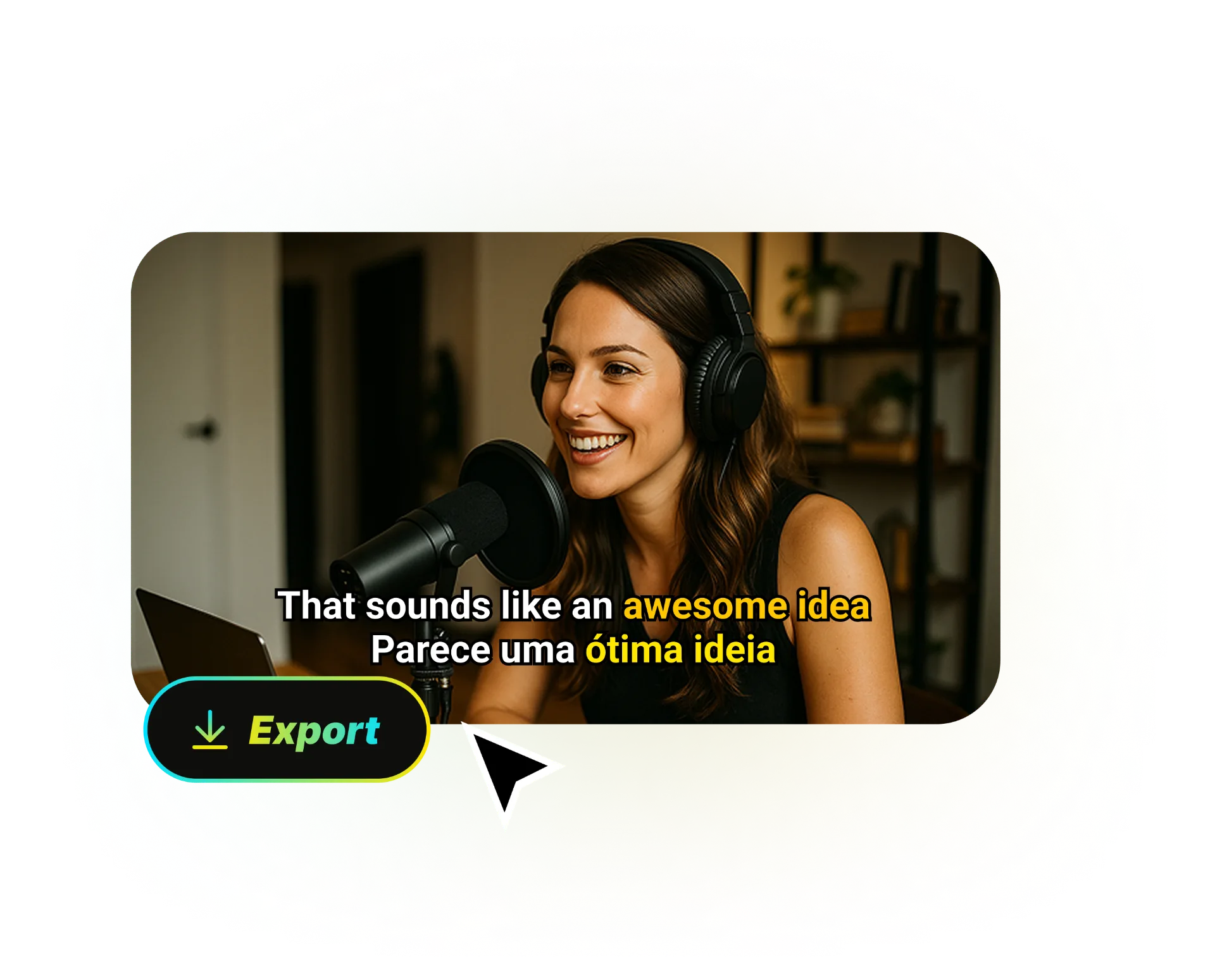 Cara menggunakan penerjemah video AI step-3